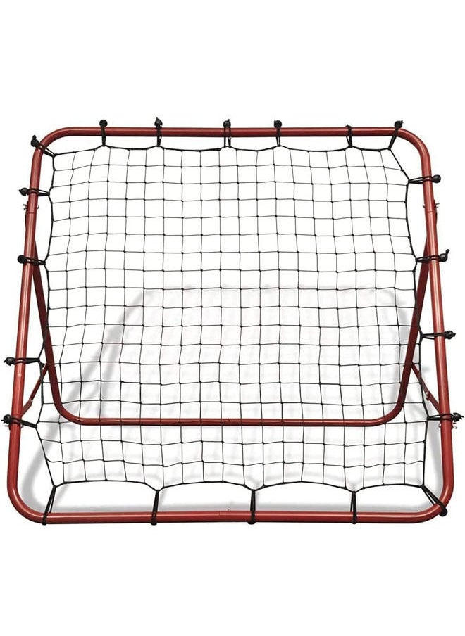 Rock Pow Football Bouncer Football Kickback Rebounder Adjustable Angles Training Equipment Removable Football Goal  - Image 2