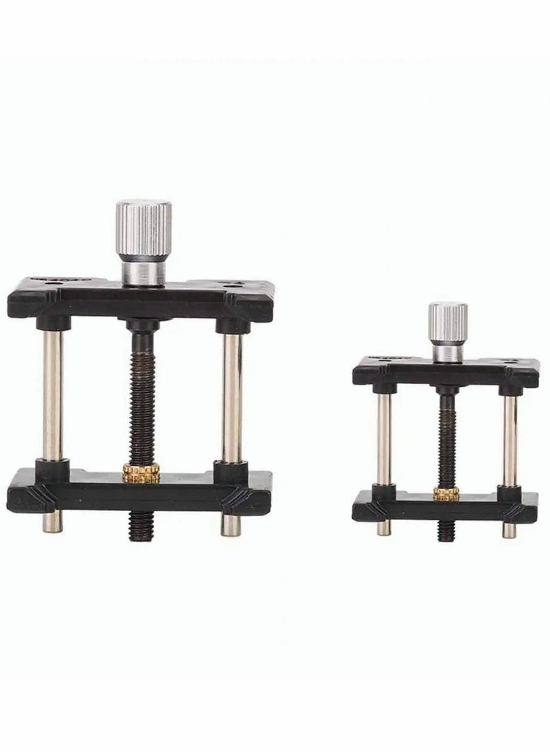 Watch Movement Holder, Watch Repair Accessory, Watch Movement Fixed Base Set Repairing Accessory Tool for Home Use Watchmakers Business Use Watch Repair 2pcs - Image 1