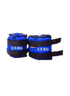 Fitness World A two-piece sand weight bag for the arms and feet, weighing 5 kilograms, each piece weighing 2.5 kilograms  - Image 2