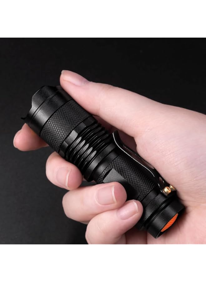 High Power Red LED Flashlight Powerful Single Mode Red Light Torch for Astronomy Aviation Night Observation Black - Image 2