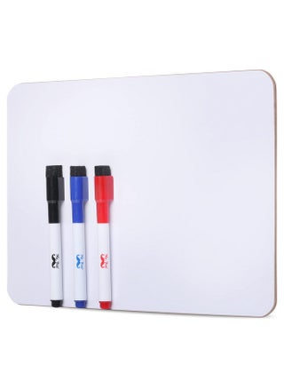 Dry Erase Lapboard 11.75 X 8.9 Double Sided With 3 Dry Erase Markers Small Dry Erase Board Mini Dry Erase Board Dry Erase Board For Kids Dry Erase Lap Board White Boards Lapboard - pzsku/ZD0C425DF4F0840BA055AZ/45/_/1720520560/3a048e3c-d380-4695-8965-ddc7e2ccae2a