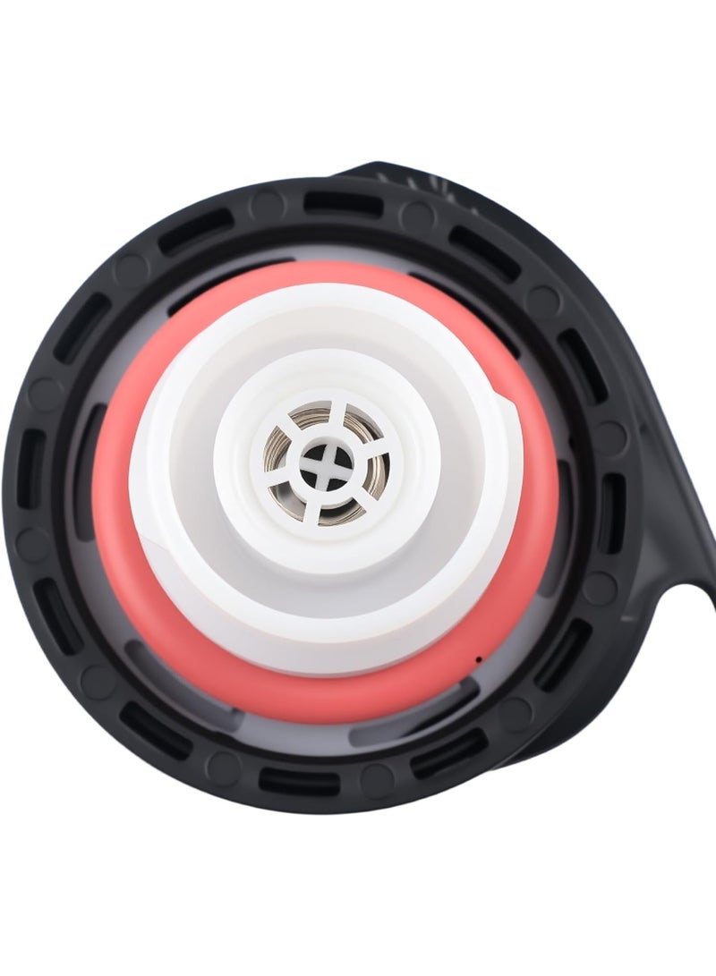 Gas cap, Fuel cap For 2004-2007 Ford Explorer, Five Hundred, Freestyle, Taurus & Mercury Montego, Mountaineer, Sable, 2004 2005 2006 2007, 6L2Z-9030-F, 6L2Z9030F,FC-1058, FC1058 - Image 5