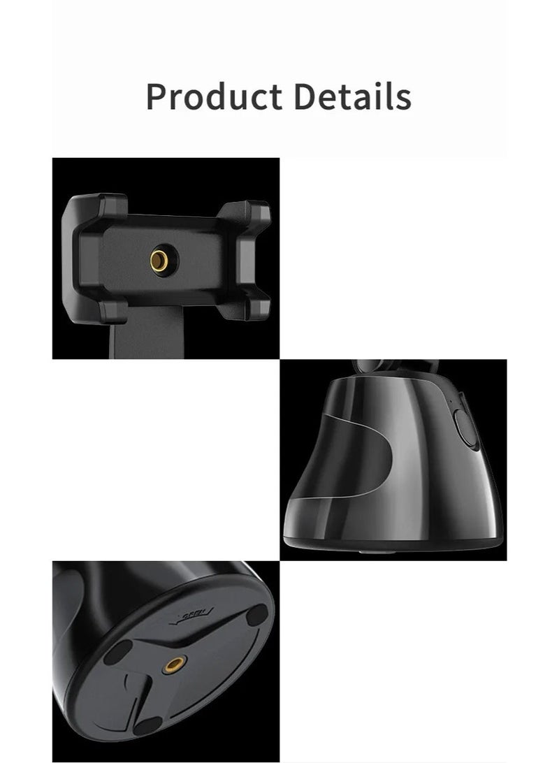 New Portable 360 Rotation Smart Phone Holder Gimbal Vlog Ai 360 Auto Rotate Smart Face Tracking Phone Holder - Image 2