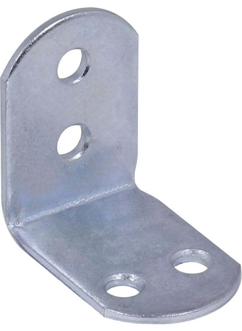 Glaswen 4 Pieces Furniture Cabinet Wall Fixer Corner Connection L Iron Miter Earthquake Safety 30 x 30 x 22 mm  - Image 1
