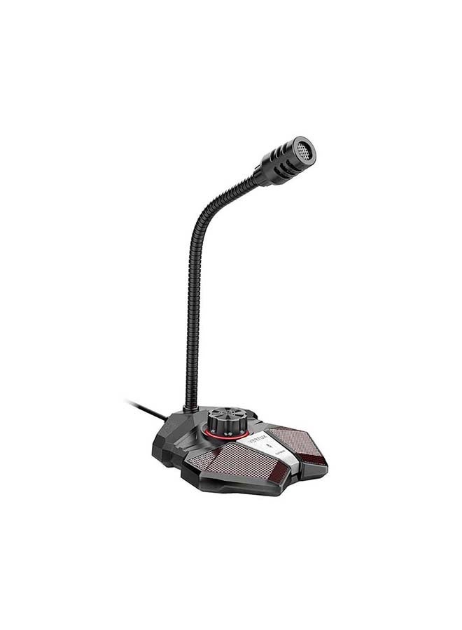 VERTUX Condor High Sensitivity USB Gaming Microphone Black - Image 1