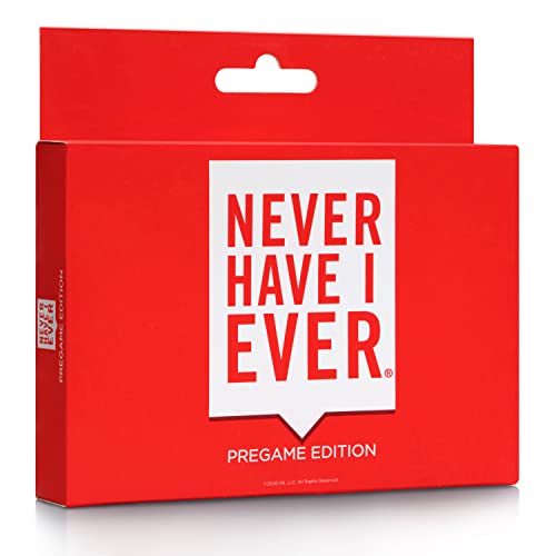Never Have I Ever Pregame Edition Card Game Set Fun Game Night Party Games for Adults College Students for 3 Players Ages 17 - Image 1