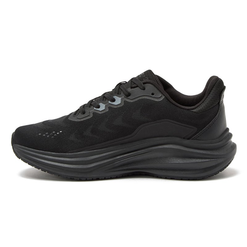 HI-TEC Resist SR Runner Mesh Black Non Slip Work Shoes for Women, Comfortable Water Resistant Womens Food Service Sneakers, Medium and Wide Width - Black, 9 Wide - Image 3