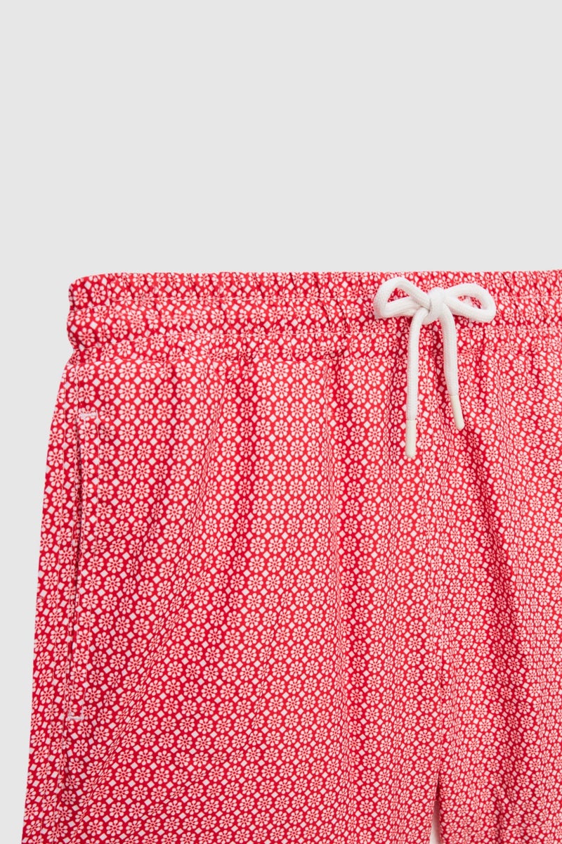 D'S DAMAT Regular Fit Red Printed Shorts Swimsuit 2HC62AP356130  - Image 2