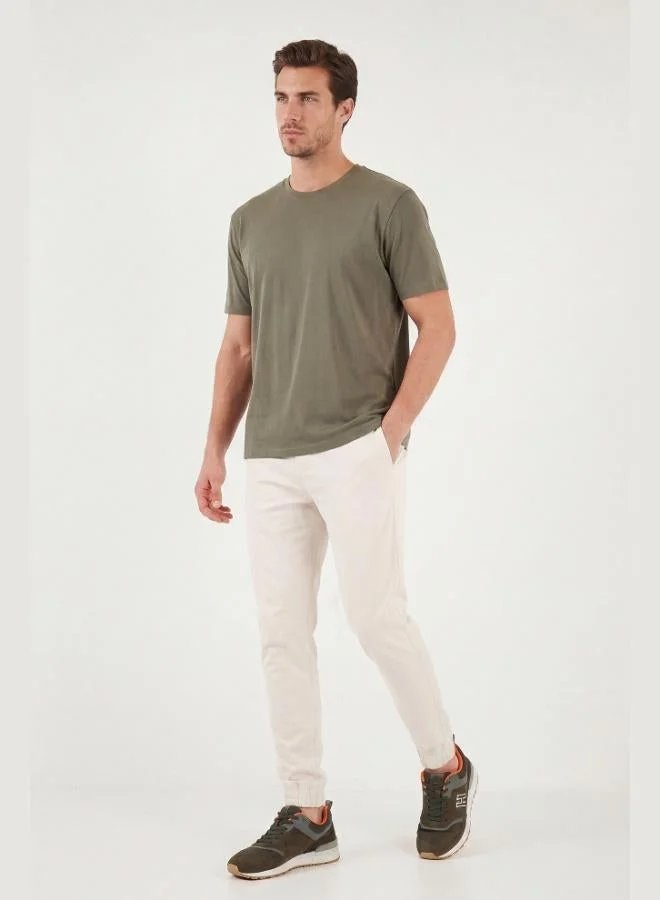 بوراتي Buratti Regular Fit Crew Neck T-Shirt Men's T-Shirt 5902985