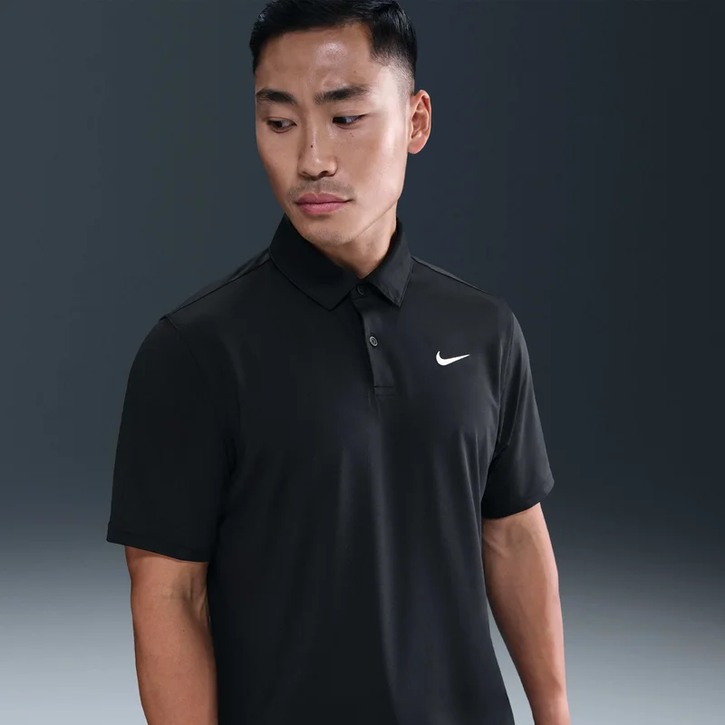 Nike Black Men's Velocity Dri-FIT Golf Polo Shirt for Men | Best Price UAE