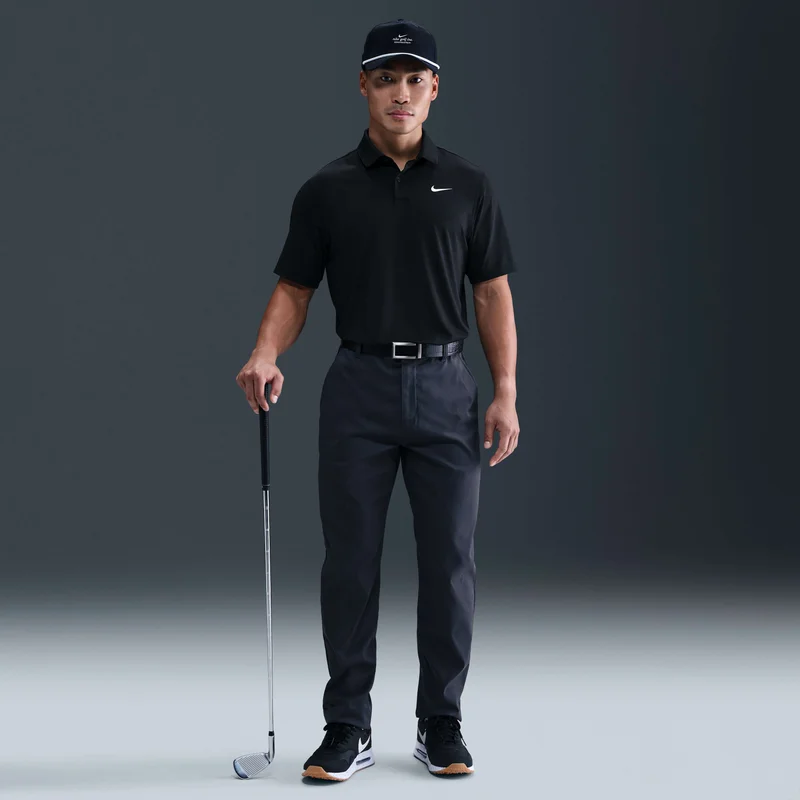 Nike Black Men's Velocity Dri-FIT Golf Polo Shirt for Men | Best Price UAE