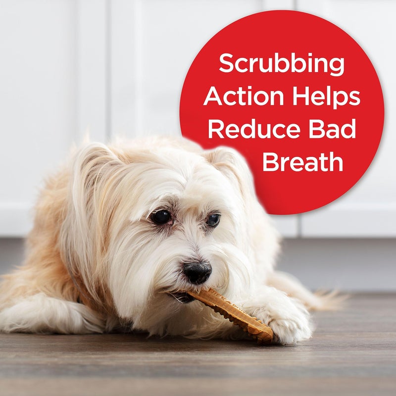 Milk-Bone Original Brushing Chews, 18 Mini Daily Dental Dog Treats (Pack of 5) Scrubbing Action Helps Clean Teeth - Image 3