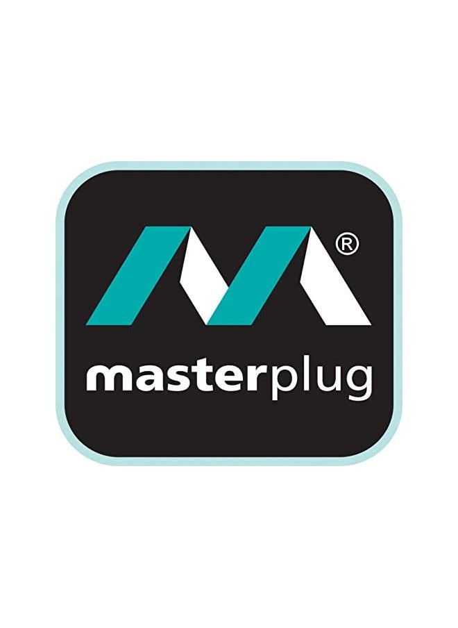 MASTERPLUG - Masterplug HST1513/4BL Four Socket Open Cable Reel Extension Lead with Handle, 15 Metres, Black/Blue - Image 1