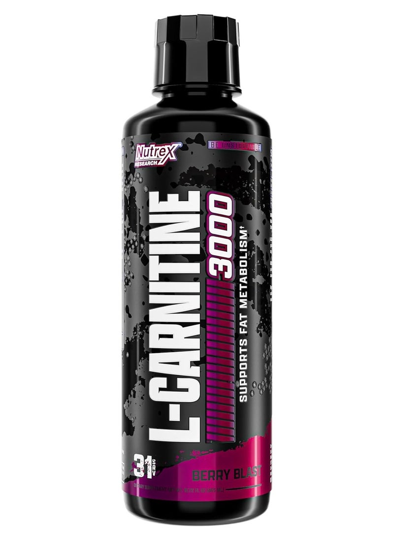 Nutrex L-Carnitine 3000 Berry Blast 465ML