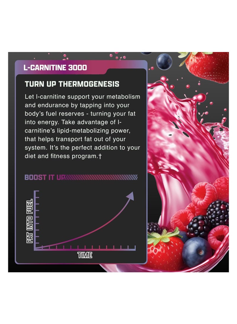 Nutrex L-Carnitine 3000 Berry Blast 465ML