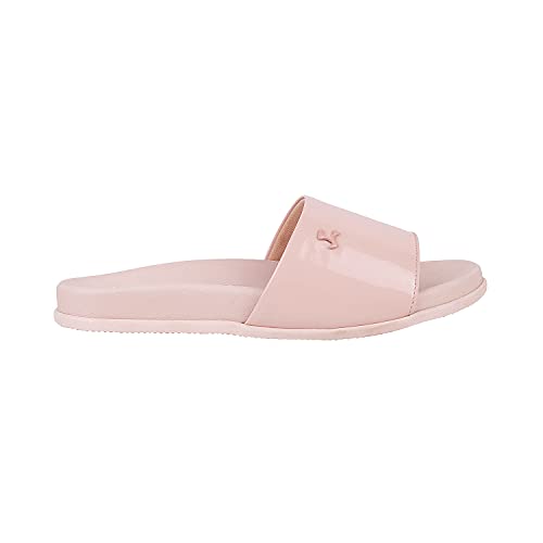 Mochi Womens Synthetic Pink Slip Ons (Size (8 UK (41 EU)) - Image 2