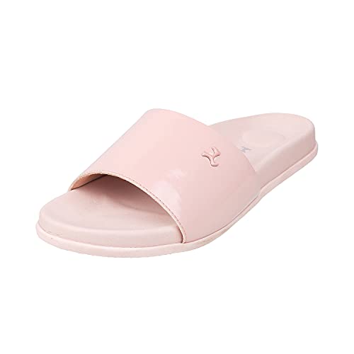 Mochi Womens Synthetic Pink Slip Ons (Size (8 UK (41 EU)) - Image 1