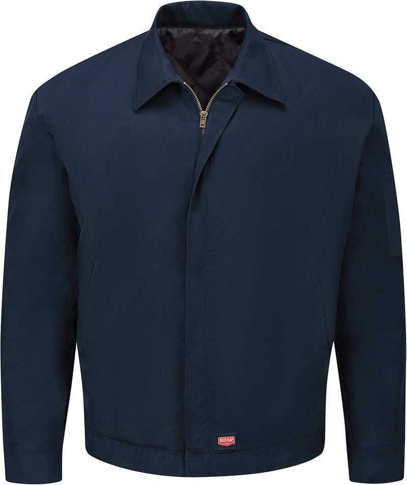 Red Kap Men's Performance Crew Jacket, Navy, Size S - Image 1