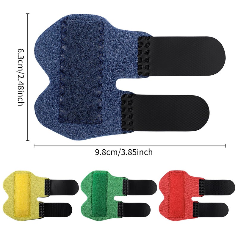 Motroce 4PCS Finger Splints for Kids and Adults,Crooked Finger Straightener in 4 Colors,Finger Support Brace for Broken, Strained, or Injured Fingers, Arthrit - Image 2