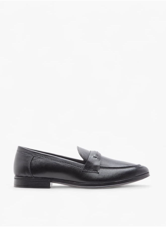 DUCHINI Men's Cutout Detail Slip-On Loafers  - Image 4