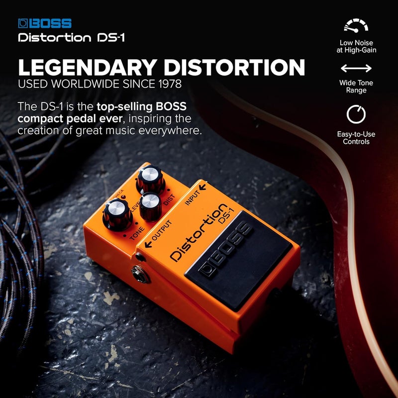 Boss DS-1 Distortion Pedal - Image 2