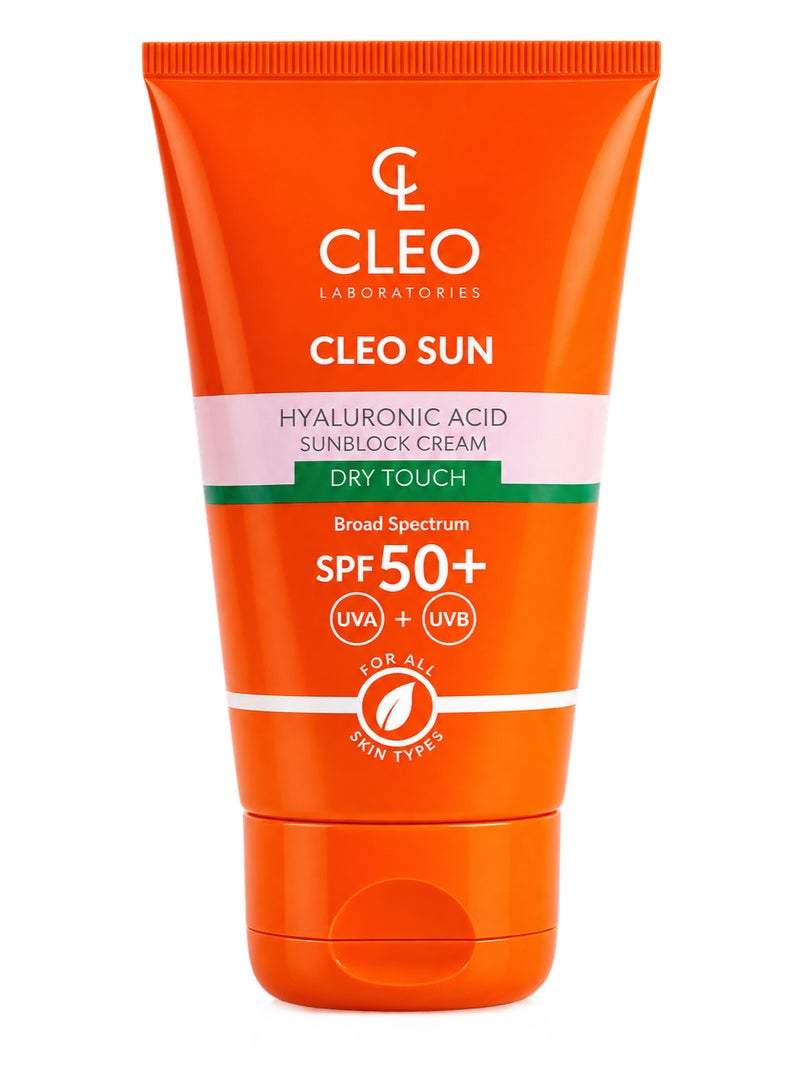 Cleo Hyaluronic Acid Sun Gel Cream 50Ml - Image 1