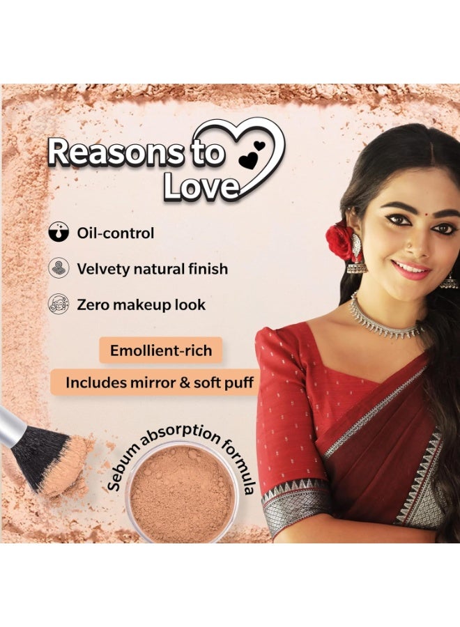 دازلير بودرة دازلر كلاسيك المضغوطة، 9 غرام - (عبوة من قطعتين)، 8006 غروب الشمس، لمسة نهائية مخملية طبيعية، تحكم في الزيوت، تركيبة ماصة للدهون، مظهر طبيعي بدون مكياج، غنية بالمرطبات - Image 3