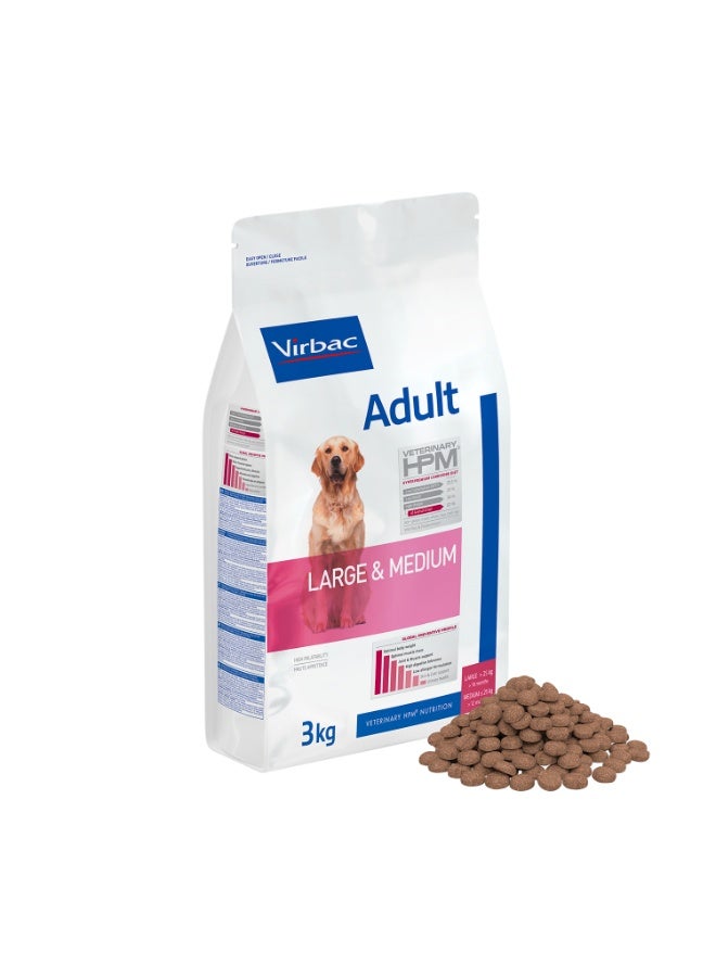 فيرباك (VIRBAC) طعام جاف للكلاب البالغة المتوسطة والكبيرة 3 كجم