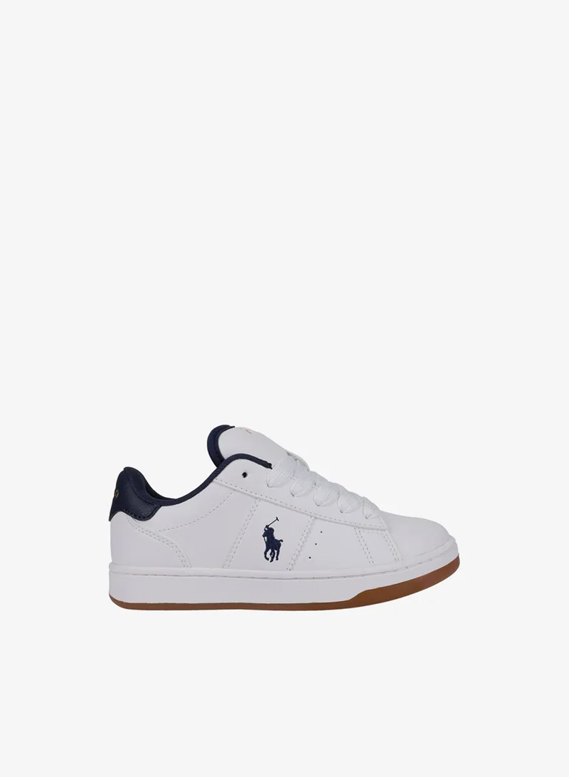 بولو رالف لورين KNOLLAN حذاء أطفال WHITE/NAVY/NAVY PP