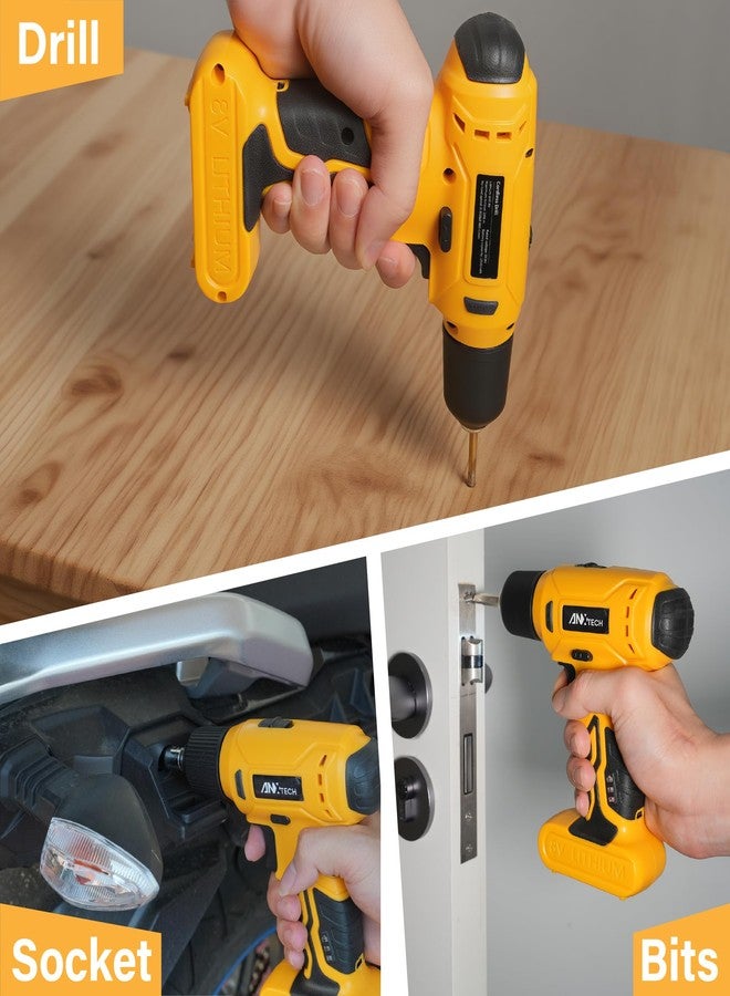 ANXTECH 153-Piece Tool Kit With Drill - Image 3