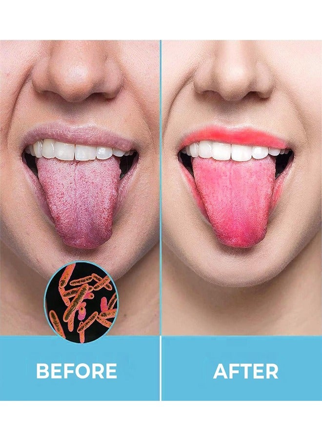 EELHOE 2 Pcs Tongue Scraper For Adults, Fresh Breath Tongue Cleaner Oral, Made of High Quality Stainless Steel, Help Eliminate and Prevent Bad Breath, Improve Your Confidence By Having Fresher Breath - Image 3