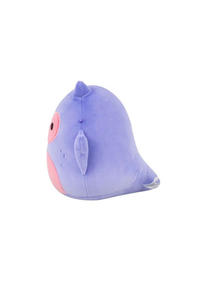 Squishmallows Little Plush Earling Toria Purple Sea Angel Plush Toy with Pink Belly & Face â€“ 13 cm Soft Collectible Stuffed Animal - Image 5
