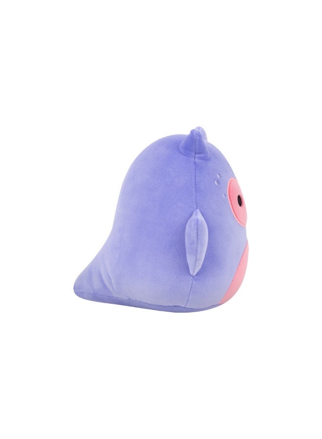 Squishmallows Little Plush Earling Toria Purple Sea Angel Plush Toy with Pink Belly & Face â€“ 13 cm Soft Collectible Stuffed Animal - Image 3