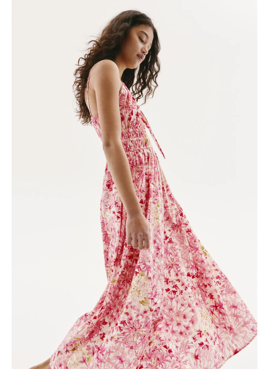 اتش اند ام Cotton Strappy Dress