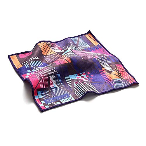Beaumont Musical Polishing & Cleaning Patterned Neon Arcade Instruments Trumpet Clarinet Sax Flute Recycled Microfibre Cleaning Cloth Brass Silver 25 x 25cm (BFC-NA) - Image 4
