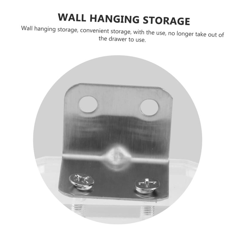 Wall Mounted Hair Dryer Rack Adjustable Bathroom Holder Space Saving Design - Image 3