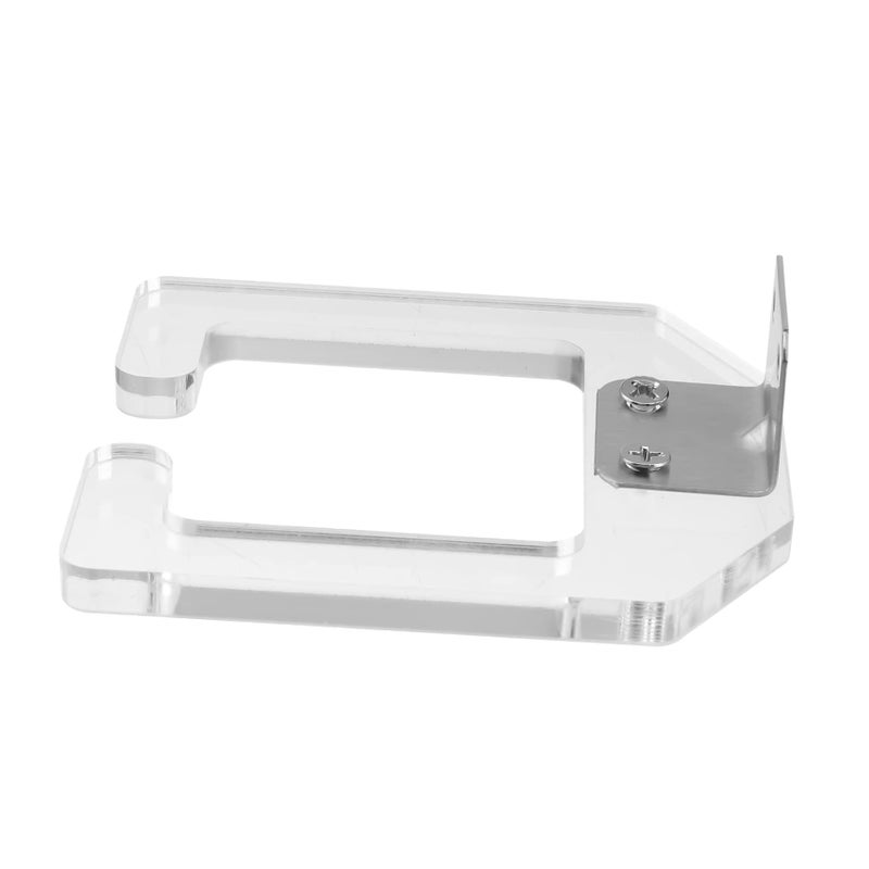 Wall Mounted Hair Dryer Rack Adjustable Bathroom Holder Space Saving Design - Image 2