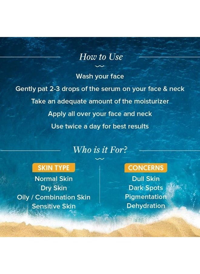 Aqualogica Own The Glow Duo Face Serum (30Ml); Gel Moisturizer (50G)  - Image 4