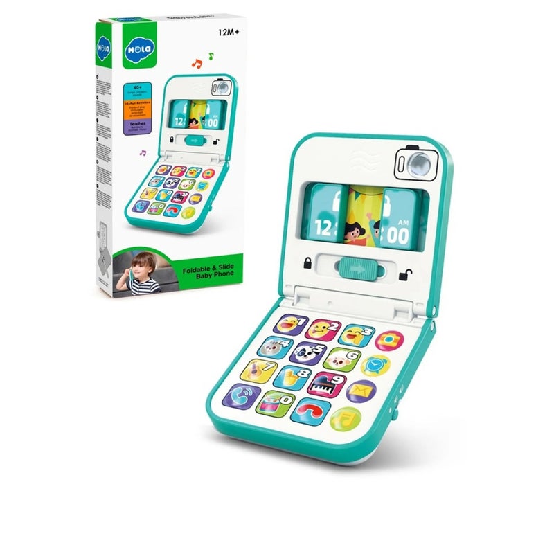 Hola - Foldable & Slide Baby Phone - 8972 - Image 1