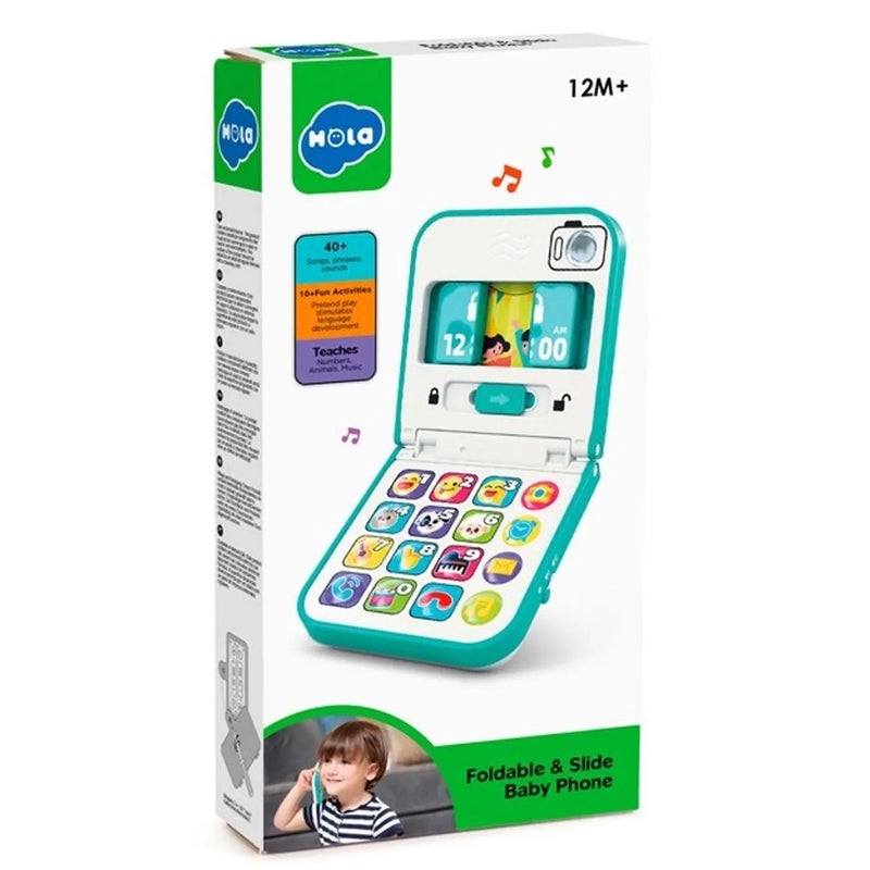 Hola - Foldable & Slide Baby Phone - 8972 - Image 4