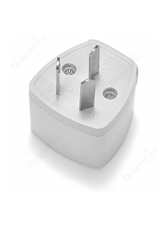 erorex Type I Universal Plugs: Your Reliable Power Solution for Australia, New Zealand, Fiji, China,10A voltage - 1pc  - Image 1