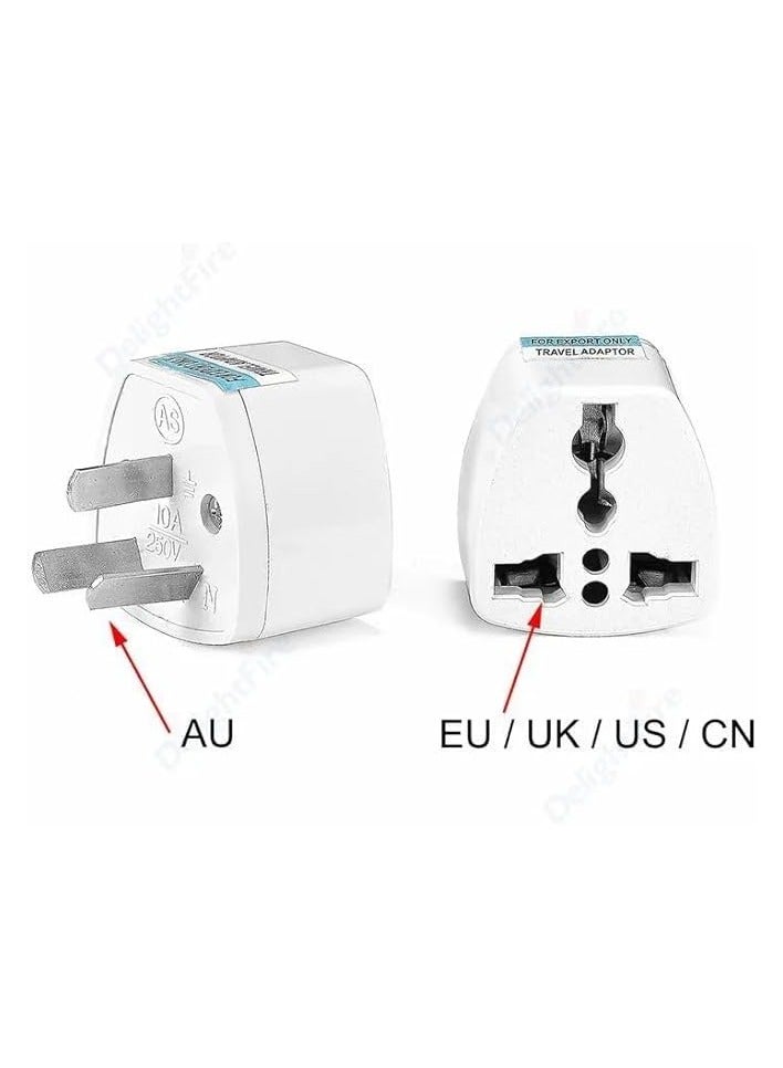 erorex Type I Universal Plugs: Your Reliable Power Solution for Australia, New Zealand, Fiji, China,10A voltage - 1pc  - Image 4