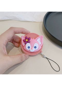 Color Picture Suitable For Fujifilm Instax Mini Evo Special Silicone Lens Cover Camera Protective Cover-Color:Pink Cover-lina