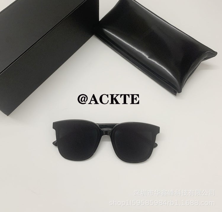 Generic 2022 High-Quality GM Sunglasses for Men and Women @ ACKIE Black (without packaging) 