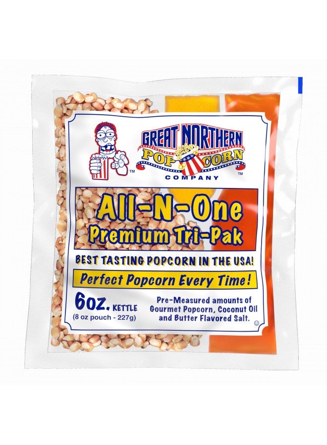 Great Northern Popcorn Company Great Northern Popiecesorn 1 Case ,Popiecesorn Portion Packs Kit Cinema, 8 Ounce (Pack Of 12)  - Image 1