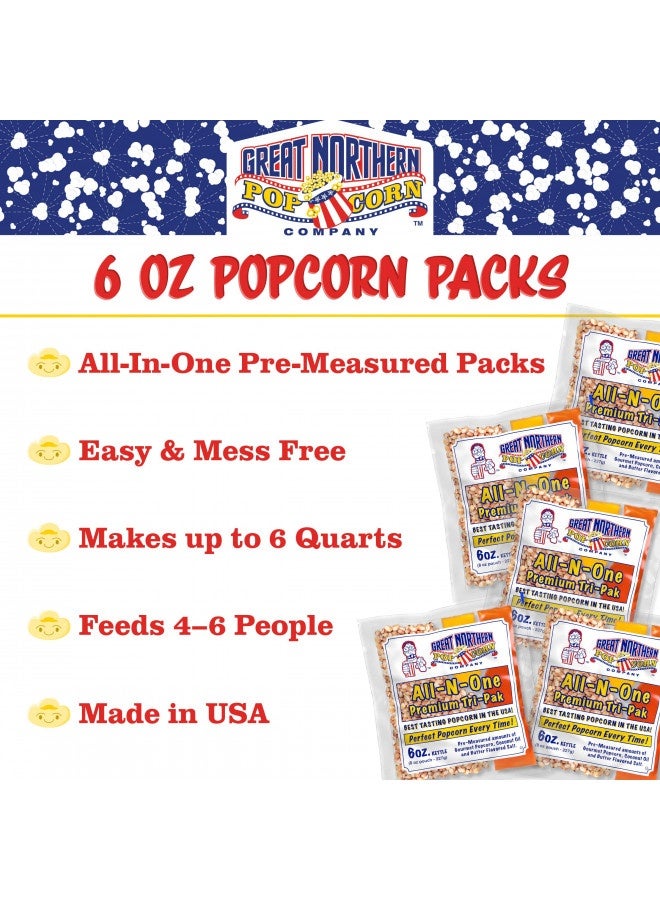 Great Northern Popcorn Company Great Northern Popiecesorn 1 Case ,Popiecesorn Portion Packs Kit Cinema, 8 Ounce (Pack Of 12)  - Image 4