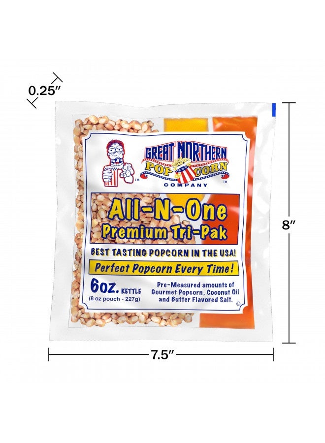 Great Northern Popcorn Company Great Northern Popiecesorn 1 Case ,Popiecesorn Portion Packs Kit Cinema, 8 Ounce (Pack Of 12)  - Image 3