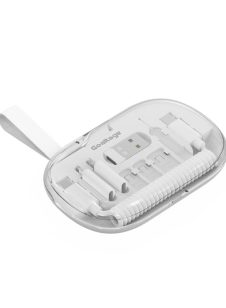 Goaltage Goaltage ORG01 SyncBox Cable Organizer Including SIM Card Storage, High-Speed Data Transfer Tools, Silicone Strap, Compact Design and Universal Compatibility Efficient Storage for Cables & SIM Cards with Universal Compatibility  - Image 5