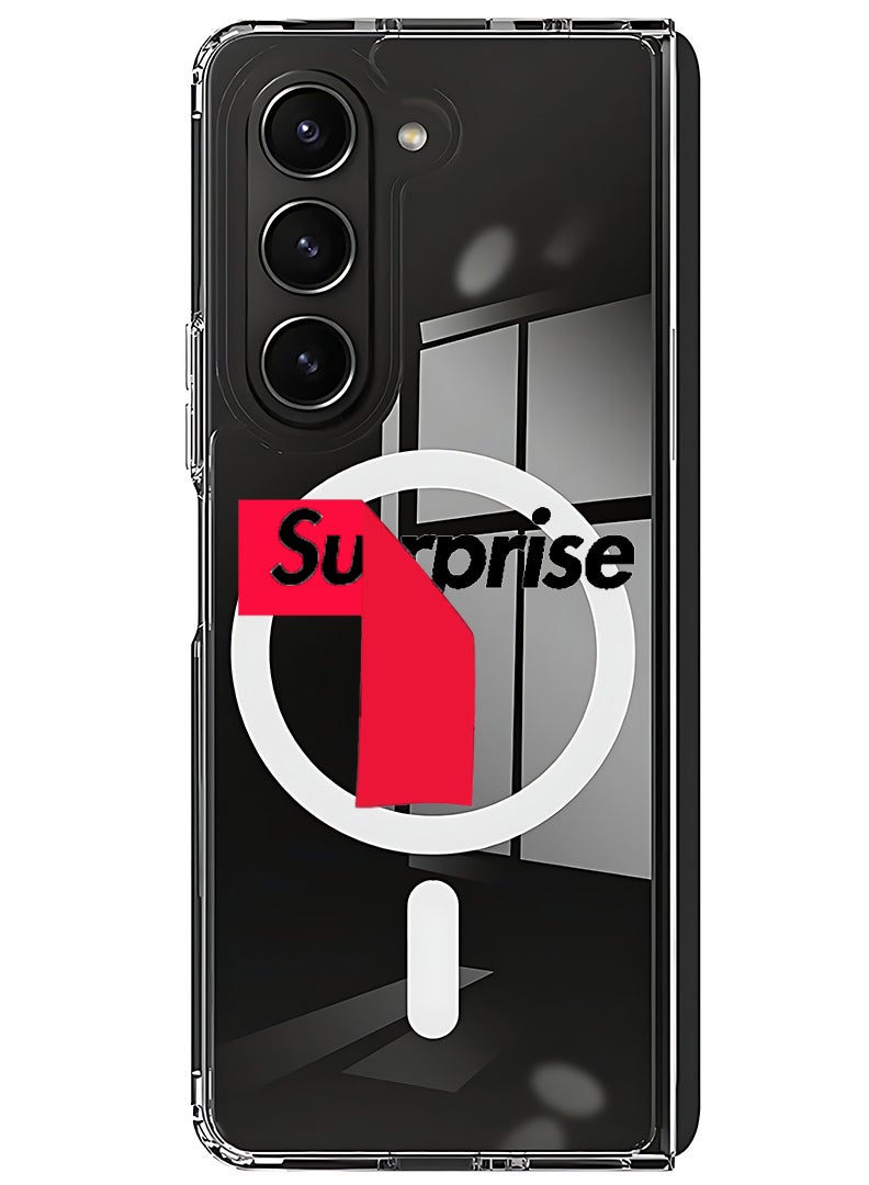 Theodor Magnetic Case for Samsung Galaxy Z Fold 6 Compatible with MagSafe Wireless Charging, Shockproof Phone Bumper Cover Surprise - Image 1