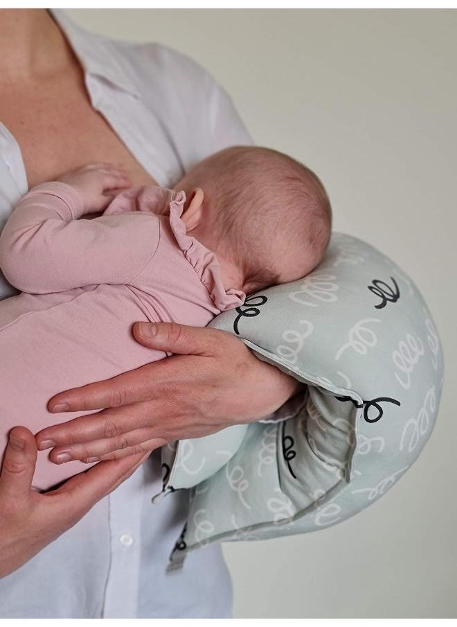 Moro Moro Arm Nursing Pillow – Soft & Portable Support for Breastfeeding & Bottle Feeding  - Image 1